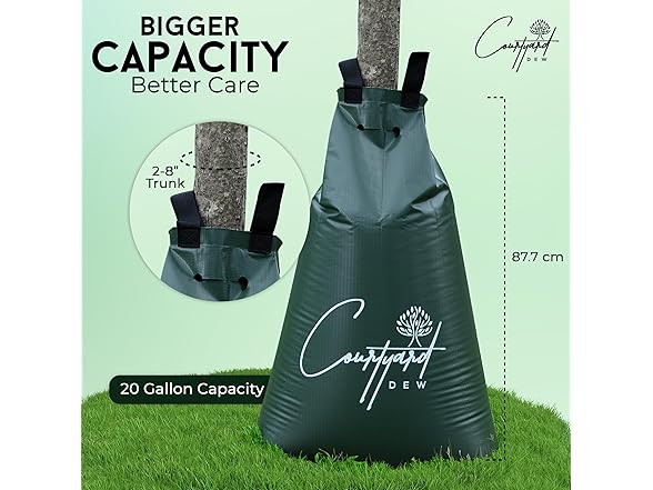 Tree Watering Bag Slow Release 4 Pack 20 Gallon