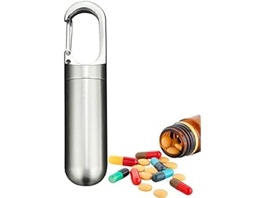 $17.99, Was $29.99, 40% Off! Keychain Pill Holder dealfomo