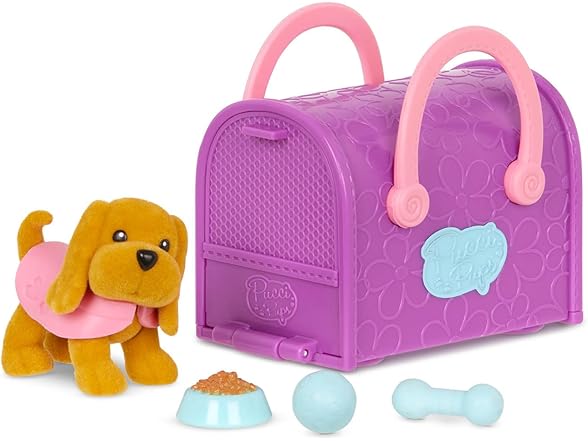 Pucci Pups Collectible Puppy Set Bichon