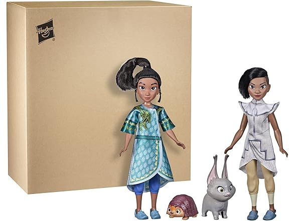 Disney Young Raya and Namaari Dolls