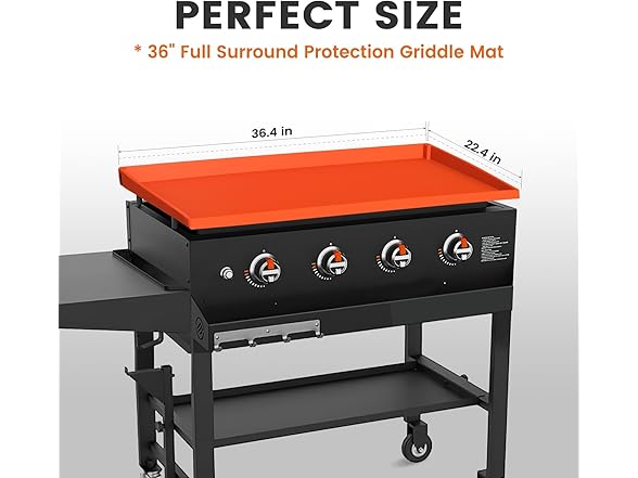 Full-Edge Blackstone Silicone Griddle Cover