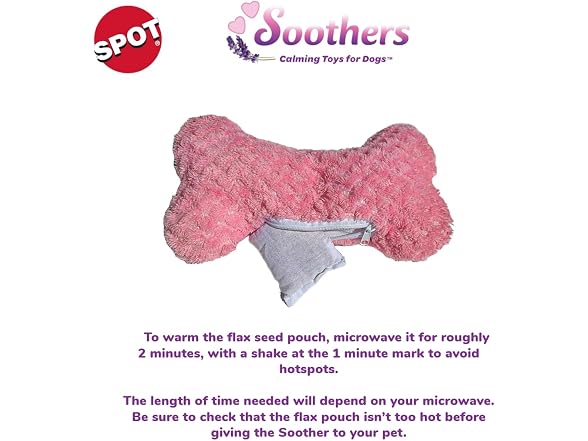 SPOT Soothers Warm Hug Bone - Calming Plush - Gallery 5