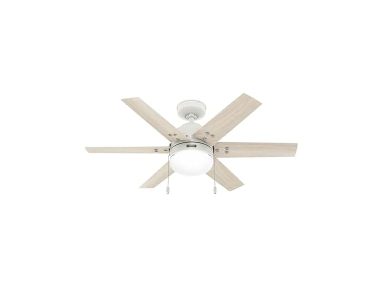 Hunter Fan 44" Matte White Ceiling Fan