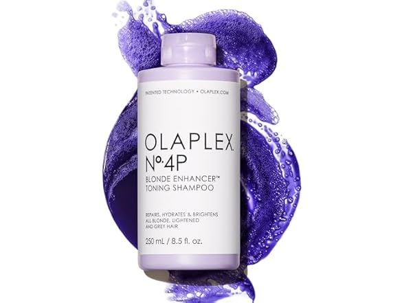 Olaplex No. 4P Blonde Enhancer Toning Shampoo