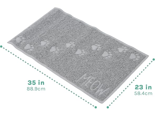 Kitty City Large Cat Litter Mat – Mess Trapping - Gallery 3