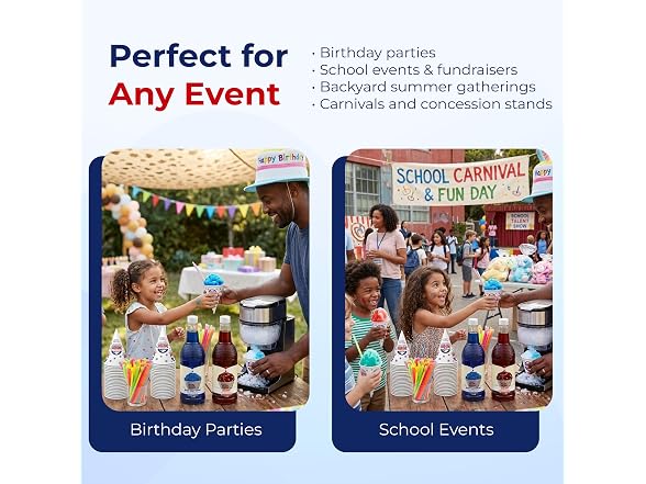 Concession Essentials Snow Cone Kit