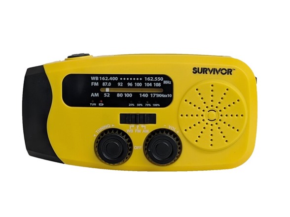 Survivor Emergency Weather Radio