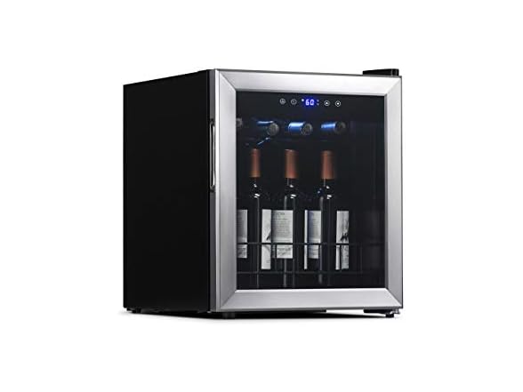 Newair Wine Fridge w/ Digital Thermostat - 16 Bottle