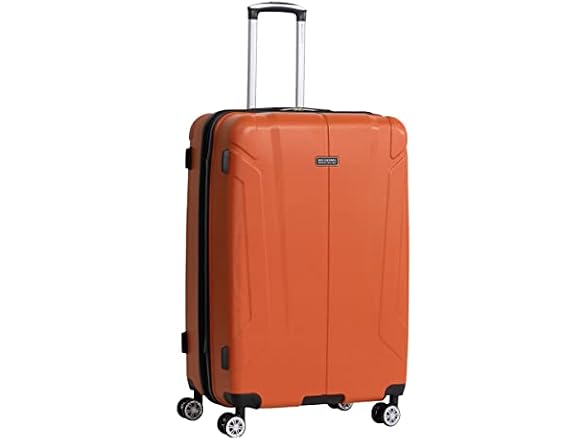 Derby Spinner Travel Upright Luggage, Mandarin, 28-Inch Checked