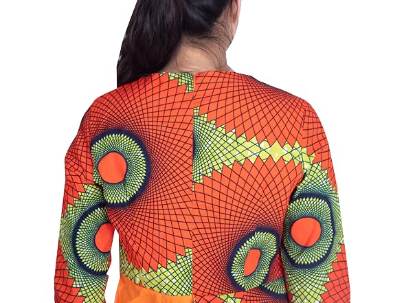 Xiaohuagua Women (XXL) African Dashiki Long Dress