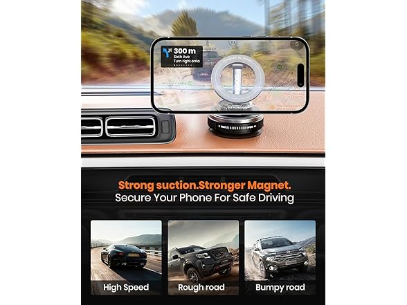 Boowe Magnetic Phone Holder for Car