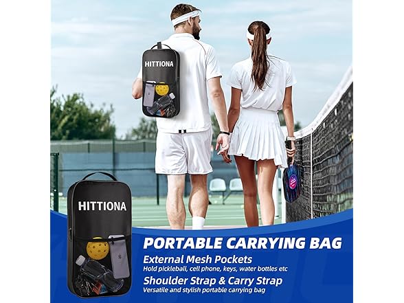 HITTIONA Pickleball Paddles Set