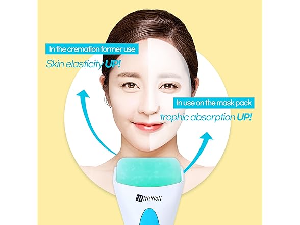 WITHWELL Korean Face Massager Ice Roller