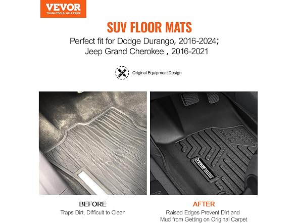 Automotive Floor Mats, Fits for Dodge Durango