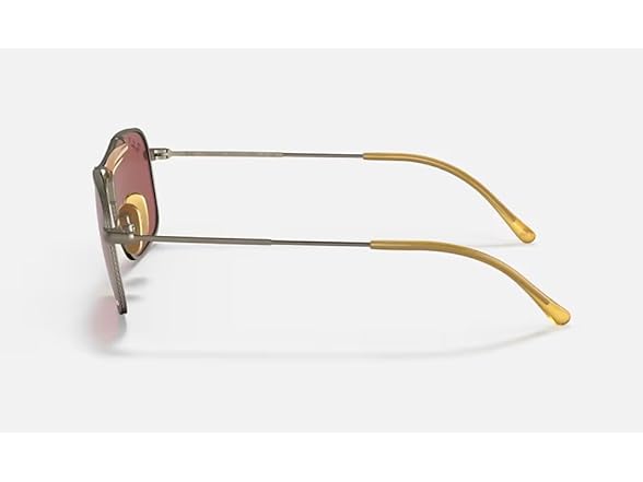 Ray-Ban Unisex Rb8062 Titanium Square Sunglasses