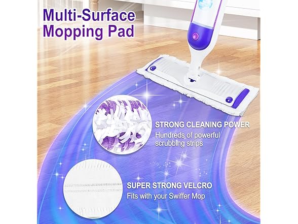 25 Pack Disposable Mopping Pads Refills