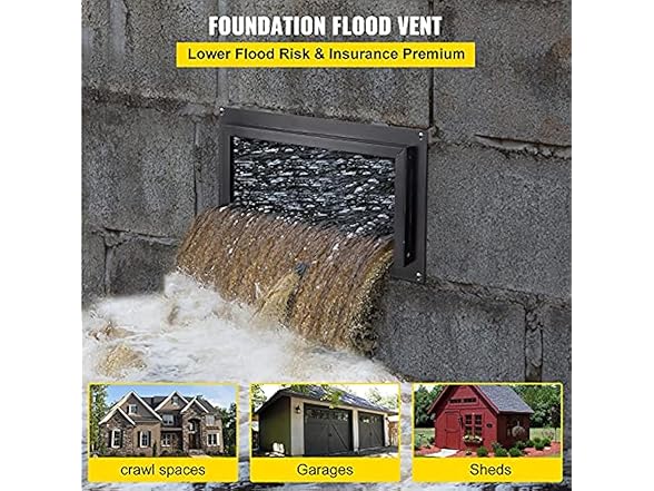 VEVOR Foundation Flood Vent