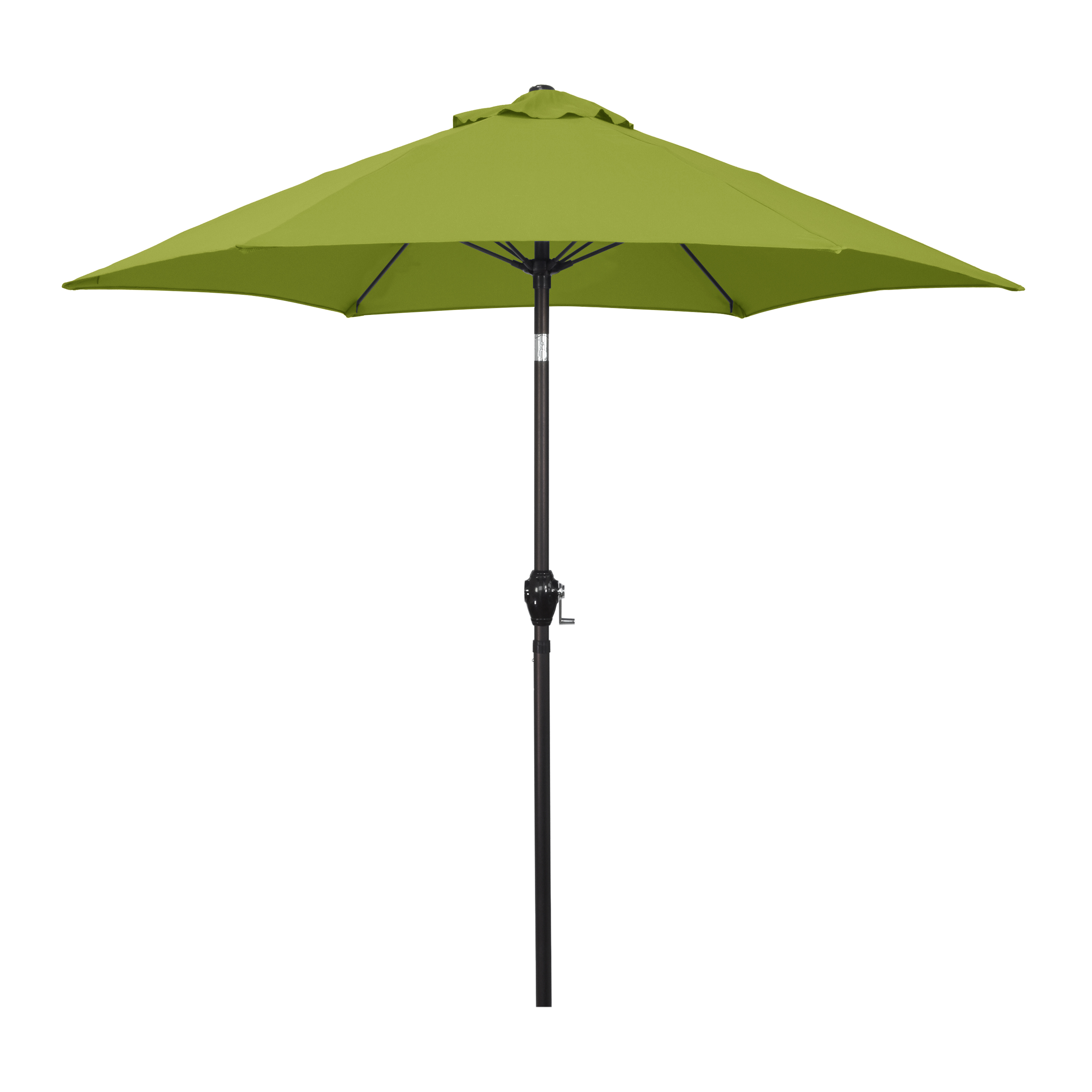 Astella 7.5'Rd Tiliting Aluminum Patio Umbrella, Crank Open - Gallery 33
