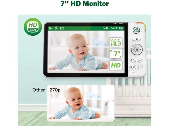LeapFrog Color Night Vision Video Baby Monitor