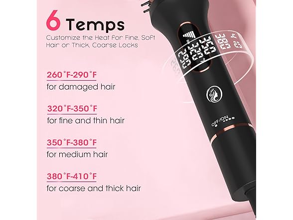 CINOSTAR Heated Blowout Look Brush