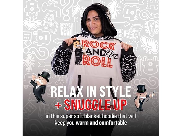 Monopoly Rock & Roll Snugible