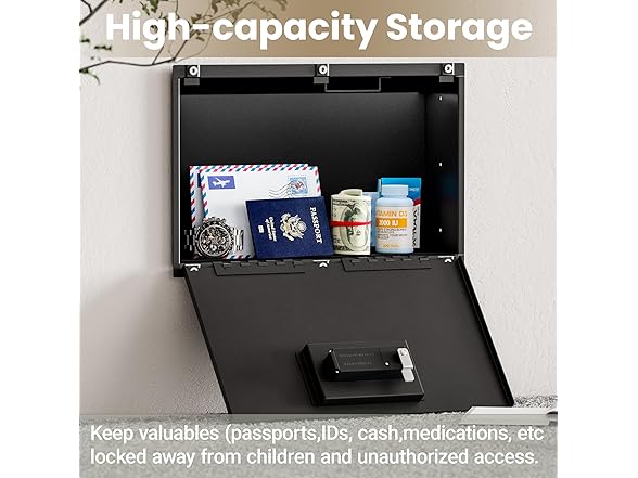 Mboko BC627525100073 Hidden Wall Safe (Open Box)