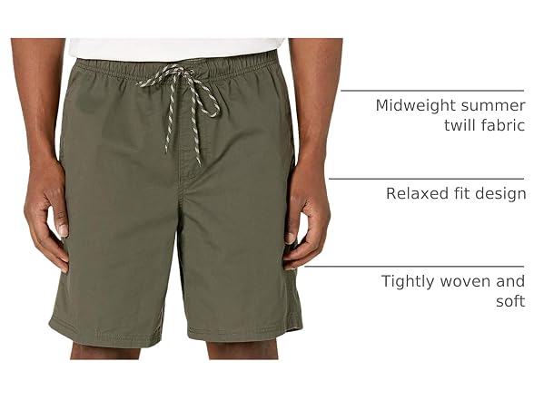 Amazon Essentials Men 8" Inseam Drawstring Short