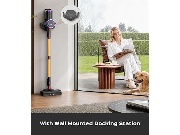 UKDMROX Cordless Vacuum Cleaner 550W