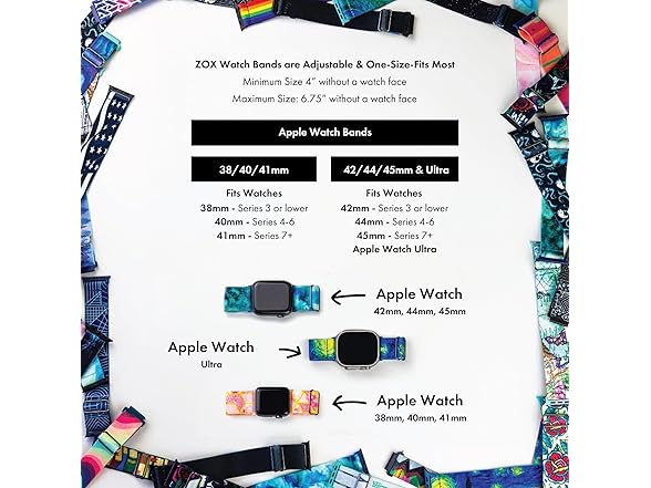 ZOX Apple Watch Band Lemon Lime