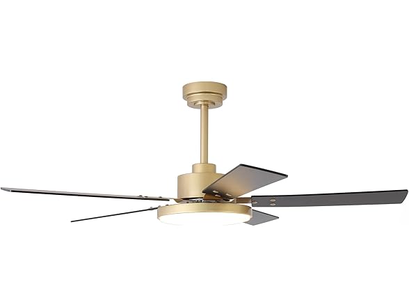 Parrot Uncle Ceiling Fan w/ Light & Remote, 52 Inch