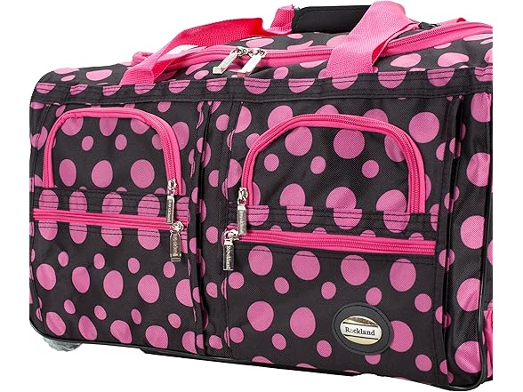 Rockland Rolling Duffel Bag- Your Choice