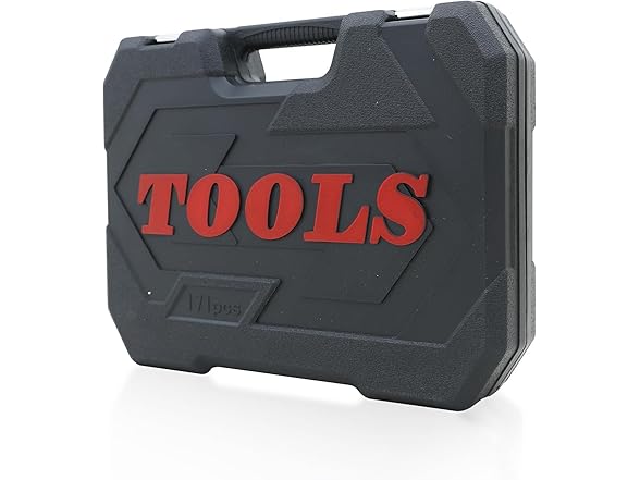 Hantinstom 171 Pieces Socket Set, 1/4 and 3/8 Inch