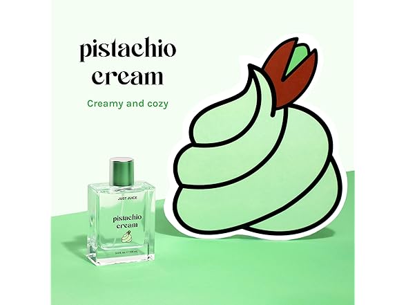 Just Juice Pistachio Cream - Mini Travel Size Perfume 0.3 oz