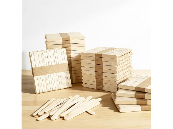 Craft Sticks 2000-Pc 4.5" Natural Wood
