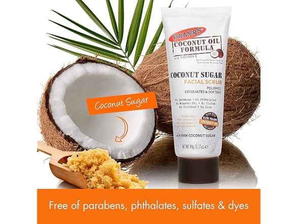 Palmers Coconut Sugar Facial Scrub 3.17oz