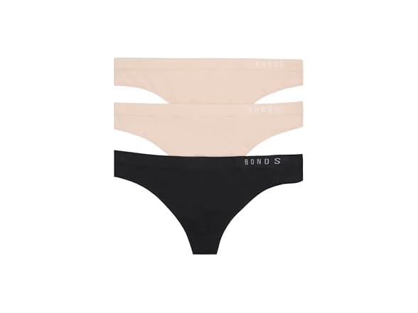 Bonds Women Seamless Invisi Thong Mid Rise Blend - Gallery 2