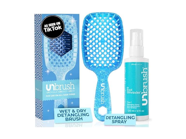 FHI Heat FHI Heat UNbrush Detangling Brush and UNwinder 