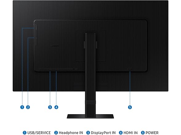 Samsung 27" 4K Monitor | LS27D702EANXGO