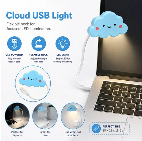 Vivitar Cloud USB Light – Soft Glowing LED Mood Light - Gallery 4