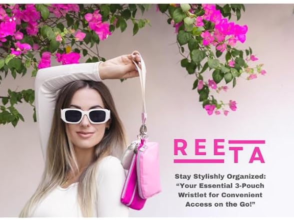 Generic Reeta Three Pouch Wristlet