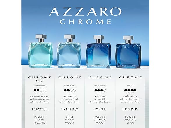 Chrome/Azzaro EDT Spray 3.3 Oz (100 ML) (M)