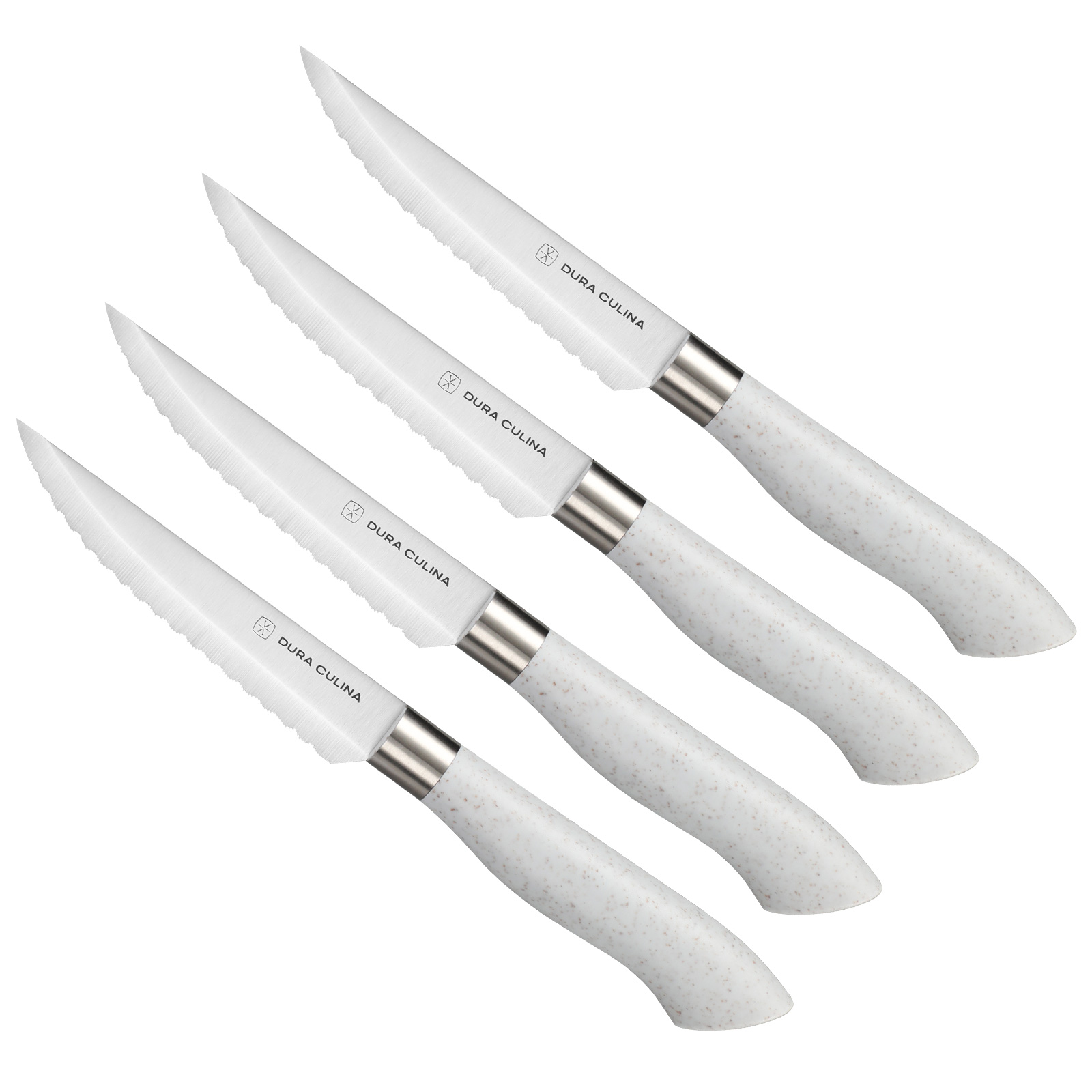 Eco-Friendly 4 or 8 Pc Micro Serrated Steak Knife Set - Gallery 15