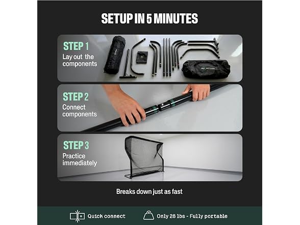 Net Return Home Series Golf Training Net