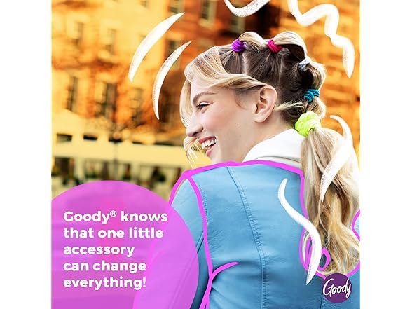 Goody XL Scrunchie and Bobby Slides Bundle