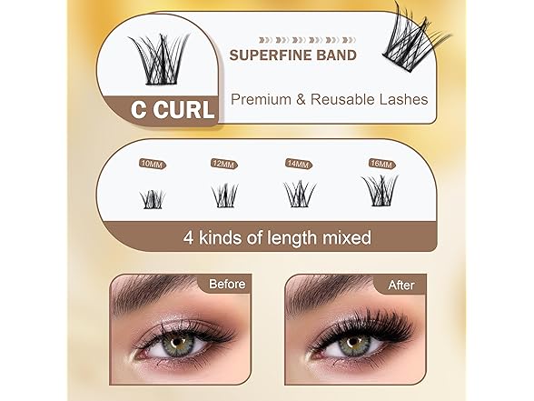 Yargkos Eyelash Extension Kit
