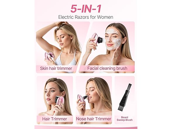 WEQOEE Electric Razors for Women