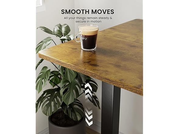 ErGear  Standing Desk, Vintage Brown