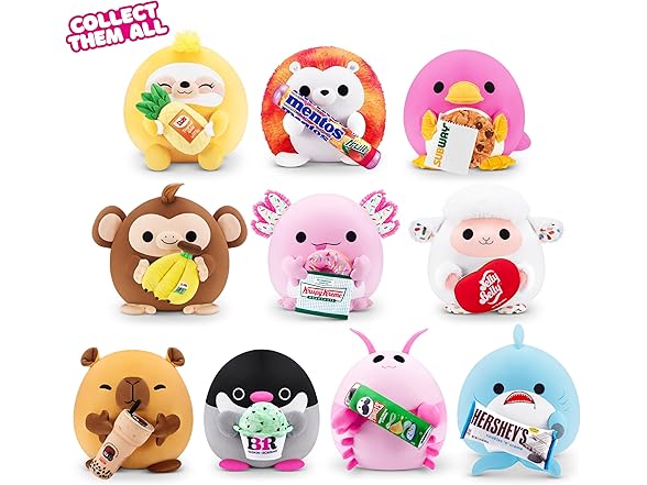 Snackles Series 2 Platypus & Subway 16" Plush