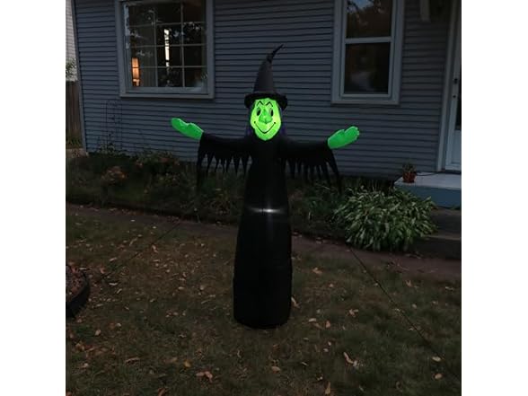 Wendolyn the Wicked Witch Inflatable w/ Lights