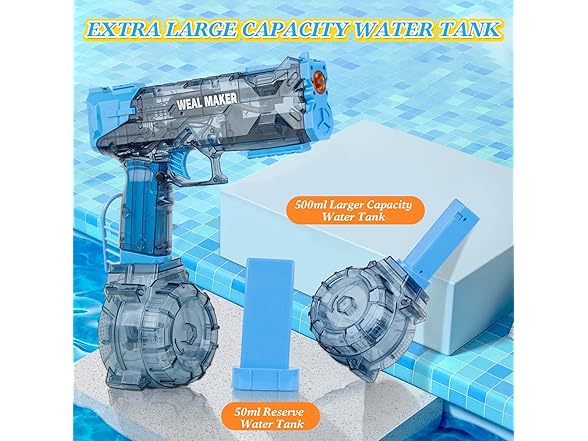 Electric Water Gun 26FT Range